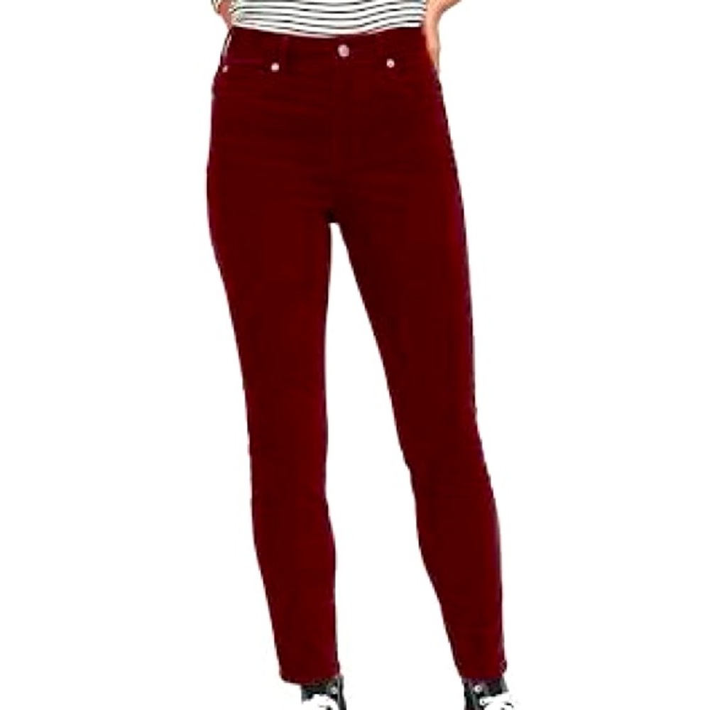 Women's Red Jeans